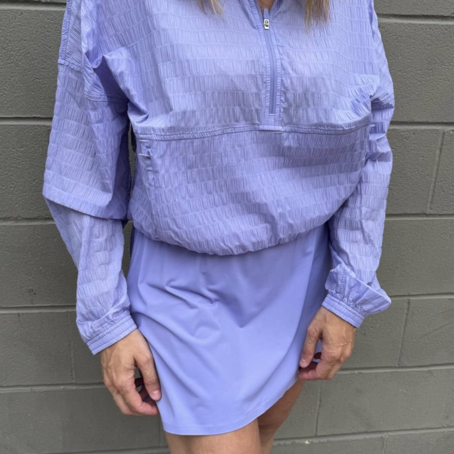 Get Moving Textured Half Zip